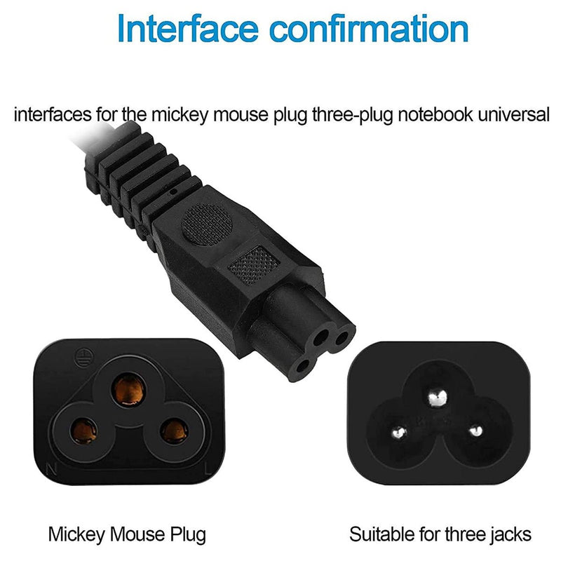 Dell K257C Original Laptop Power Cable Cord with 3 - Pin Design and Universal Compatibility - SWIFT PERIPHERALSJDCXX