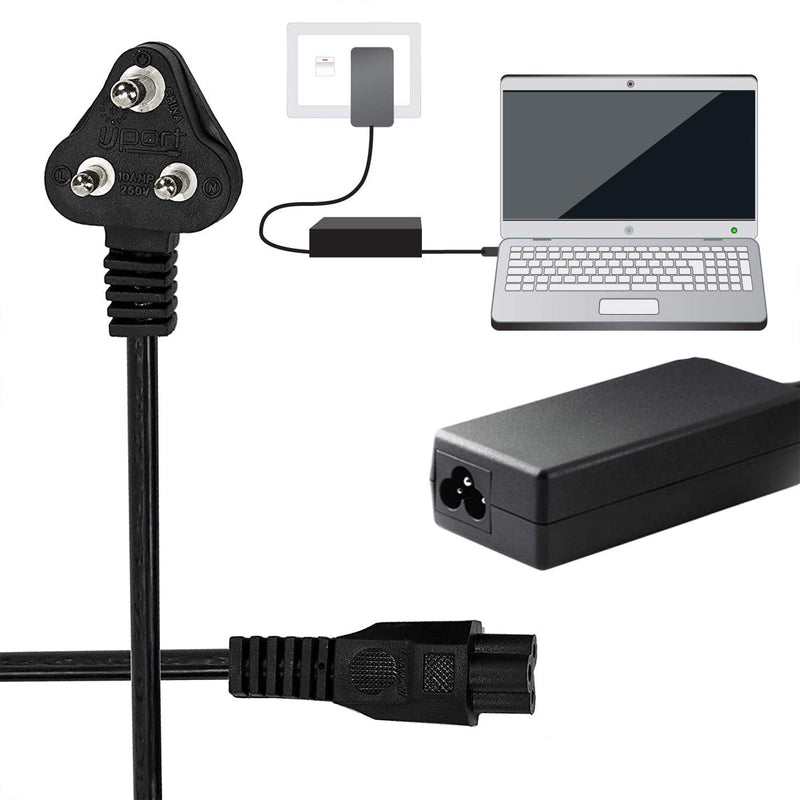 Dell K257C Original Laptop Power Cable Cord with 3 - Pin Design and Universal Compatibility - SWIFT PERIPHERALSJDCXX