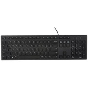 Dell KB216 Full - Size Wired Spill Resistance Keyboard with 3 Indicator Lights - SWIFT PERIPHERALSKB216-BLK