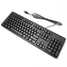 DELL KB216 WIRED MULTIMEDIA USB KEYBOARD WITH SUPER QUITE PLUNGER KEYS WITH SPILL - RESISTANT - SWIFT PERIPHERALS100970