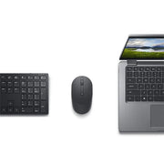 Dell KM5221W Pro 2.4GHz USB Wireless Keyboard and Mouse Combo - Black - SWIFT PERIPHERALS580-AJNB