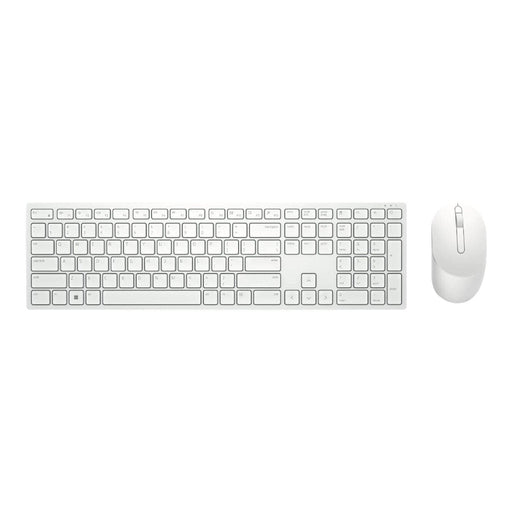 Dell KM5221W Pro 2.4GHz USB Wireless Keyboard and Mouse Combo (US English) - White - SWIFT PERIPHERALS580-AKCC