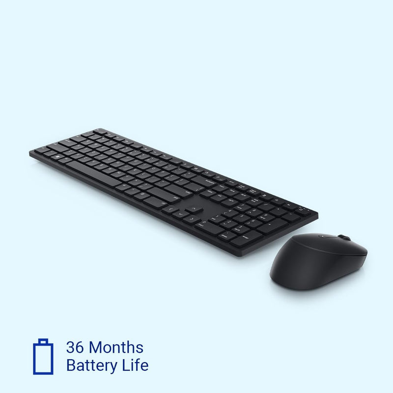 DELL KM5221W WIRELESS COMBO KEYBOARD - BLACK - SWIFT PERIPHERALS108047
