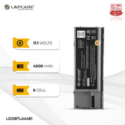 Dell Latitude D620 Series Compatible Laptop Battery 44Whr 4000mAh 11.1V 6 Cell - SWIFT PERIPHERALSLDOBTLA4481