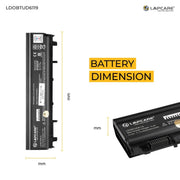 Dell Latitude E5440 & E5540 Series Compatible Laptop Battery 4000mAh 11.1V 6 - Cell - SWIFT PERIPHERALSLDOBTUD6119