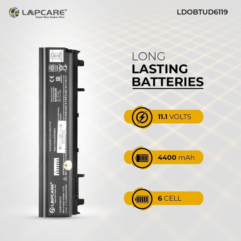 Dell Latitude E5440 & E5540 Series Compatible Laptop Battery 4000mAh 11.1V 6 - Cell - SWIFT PERIPHERALSLDOBTUD6119