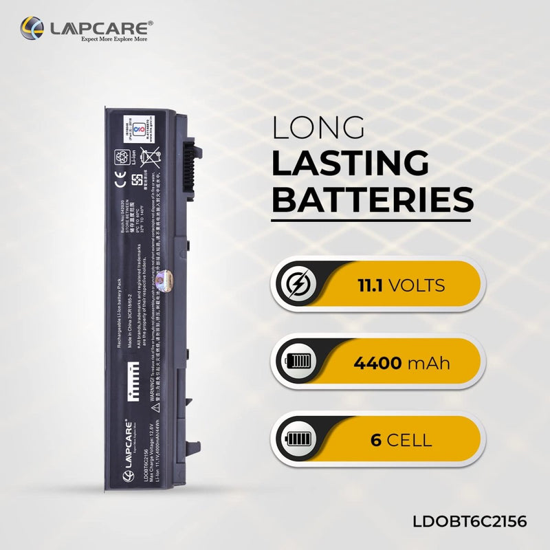 Dell Latitude E6400 Series Compatible Laptop Battery 4000mAh 11.1V 6 Cell - SWIFT PERIPHERALSLDOBT6C2156
