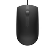 Dell MS116 1000 DPI Wired Optical Ergonomic Mouse - SWIFT PERIPHERALSMS116BK