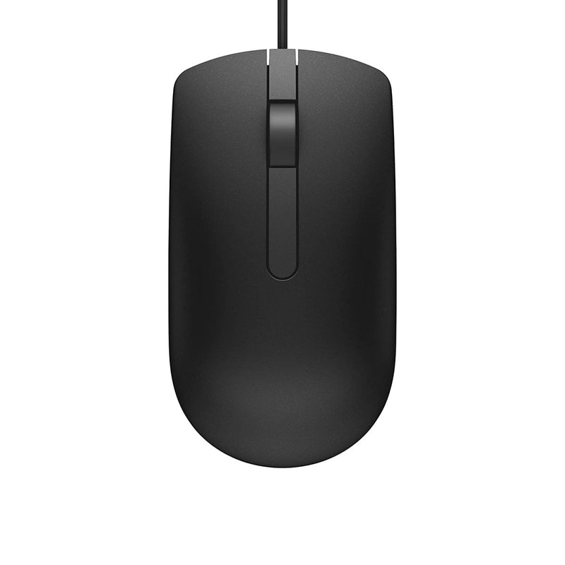 Dell MS116 1000 DPI Wired Optical Ergonomic Mouse - SWIFT PERIPHERALSMS116BK
