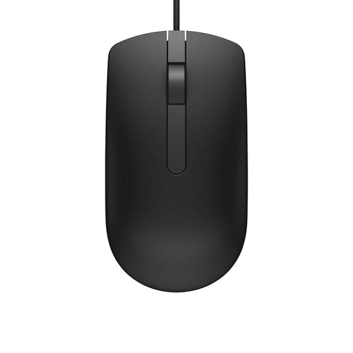 Dell MS116 1000 DPI Wired Optical Ergonomic Mouse - SWIFT PERIPHERALSMS116BK