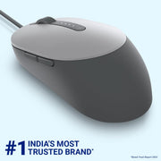 Dell MS3220 USB 2.0 3200DPI Ambidextrous Wired Laser Mouse - Titan Grey - SWIFT PERIPHERALS570-ABDT