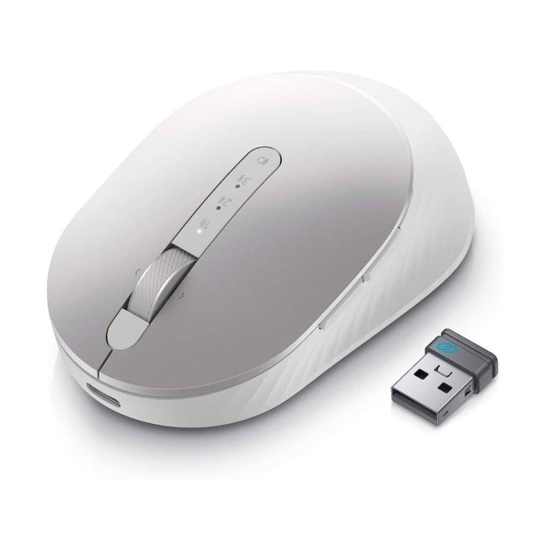 Dell MS7421W Premier Rechargeable 4000DPI Bluetooth 2.4GHz Wireless Optical Mouse - Platinum Silver - SWIFT PERIPHERALS580-AJOG