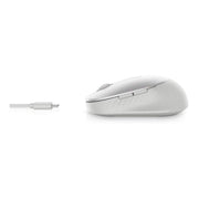 Dell MS7421W Premier Rechargeable 4000DPI Bluetooth 2.4GHz Wireless Optical Mouse - Platinum Silver - SWIFT PERIPHERALS580-AJOG