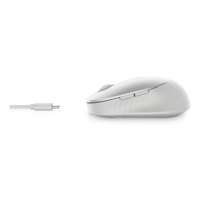 Dell MS7421W Premier Rechargeable 4000DPI Bluetooth 2.4GHz Wireless Optical Mouse - Platinum Silver - SWIFT PERIPHERALS580-AJOG