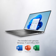 DELL NEW XPS 9520 THIN& LIGHT LAPTOP, INTEL I7 - 12700H, 32GB, 1TB SSD, NVIDIA RTX 3050 TI (4GB GDDR6), 15.6" UHD+ AR INFINITYEDGE TOUCH 500 NITS, BACKLIT KB, PLATINUM SILVER, 2.01KGS (D560071WIN9S) - SWIFT PERIPHERALS1084279