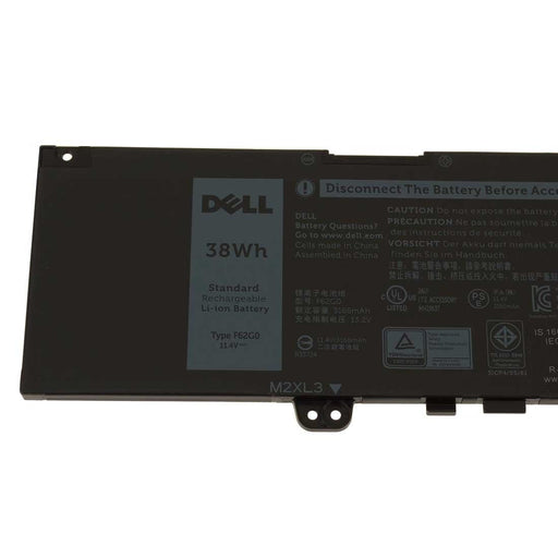 Dell Original 39DY5 38Whr 3166mAh 11.4V 3 Cell Laptop Battery for Inspiron 13 5370 7330 7373 7380 - SWIFT PERIPHERALSF62G0