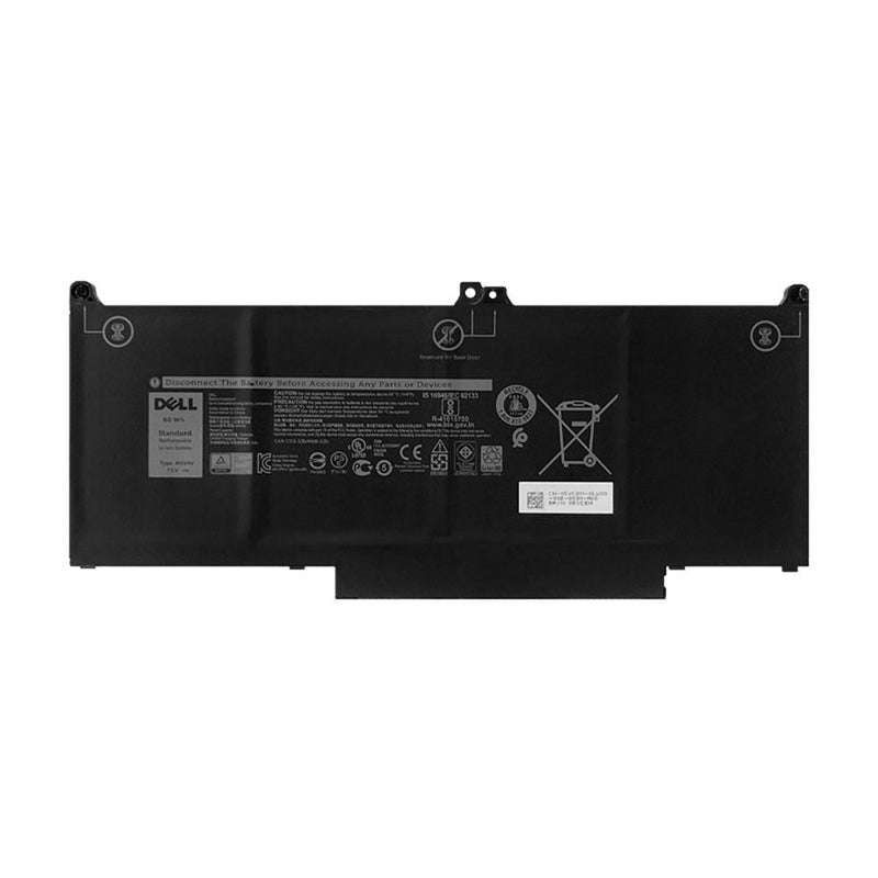 Dell Original 60WHr 7500mAh 7.6V 4 Cell Laptop Battery for Latitude 5300 7300 7400 - SWIFT PERIPHERALS829MX