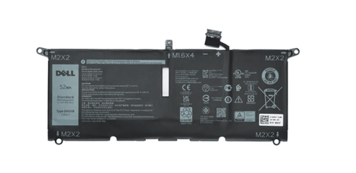 Dell Original 6500mAh 52Whr 7.6V 4 Cell Laptop Battery XPS 13 9305 9370 9380 - SWIFT PERIPHERALSG8VCF