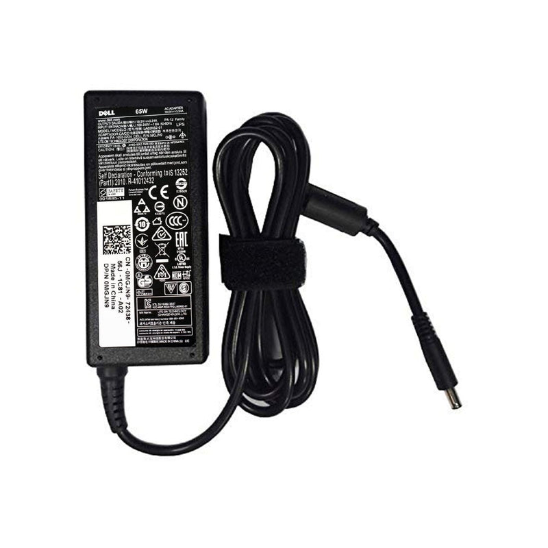 Dell Original 65W 19.5V 4.5mm Pin Laptop Charger Adapter - SWIFT PERIPHERALS43NY4