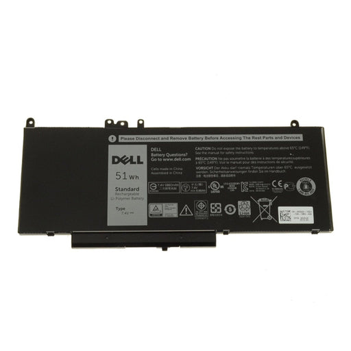 Dell Original 6980mAh 7.4V 51WHr 4 - Cell Laptop Battery for Latitude E5250 E5450 E5550 - SWIFT PERIPHERALSWYJC2