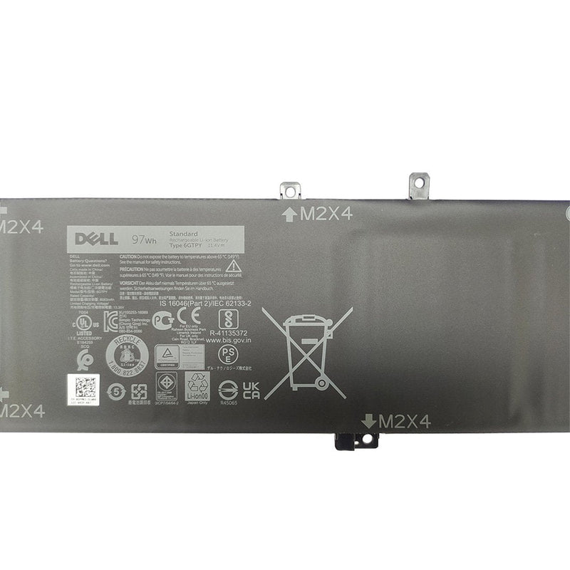 Dell Original 8083mAh 11.4V 97WHr 6 Cell Laptop Battery for XPS 15 9570 9560 7590 - SWIFT PERIPHERALSGPM03