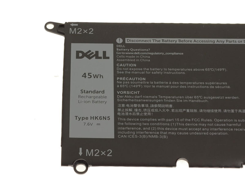 Dell Original HK6N5 5920mAh 45Whr 7.6V 4 Cell Laptop Battery - SWIFT PERIPHERALSHK6N5