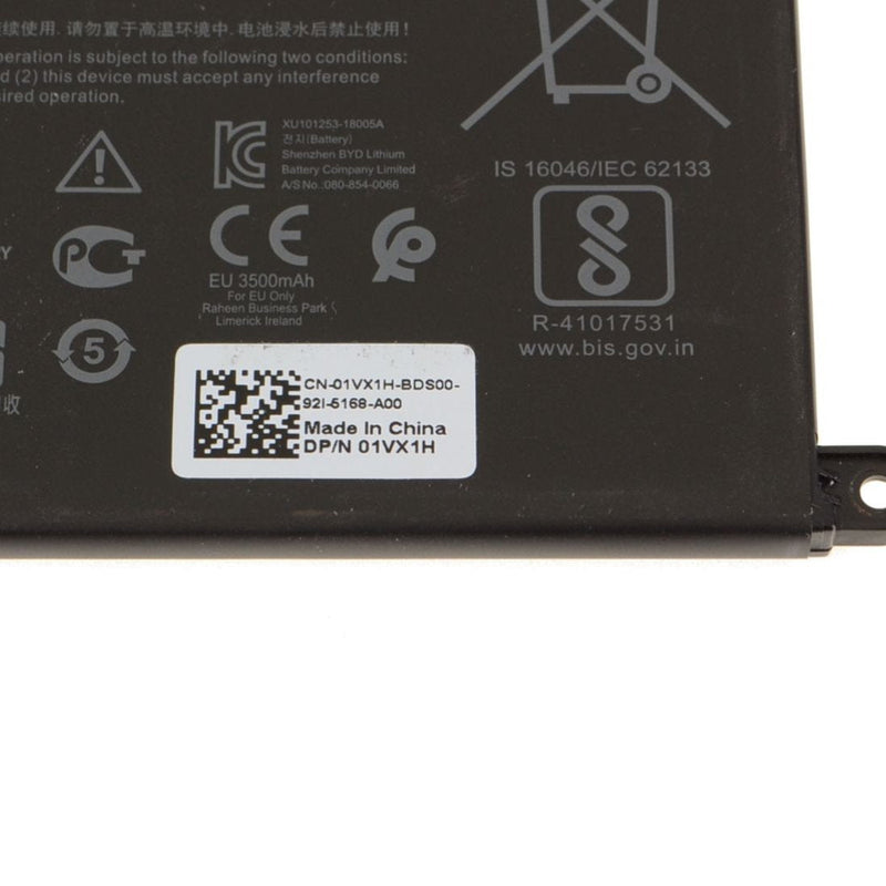 DELL Original Laptop Battery Inspiron 14 3480 3481 3482 3490 42WHr 3 Cell - SWIFT PERIPHERALS1VX1H