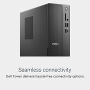 Dell Slim Desktop ECS1250 - Intel Core i3 14100 Processor, 8GB DDR5 RAM, 512GB SSD, WiFi 6, Intel UHD Graphics 730, Windows 11 Home, Onsite Service - Black - SWIFT PERIPHERALS1096060