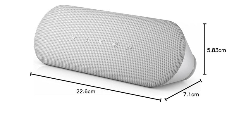 Dell SP3022 True Stereo Active Noise Cancellation Full Duplex Audio Wired Speakerphone - Silver Gray - SWIFT PERIPHERALS520-AAVZ