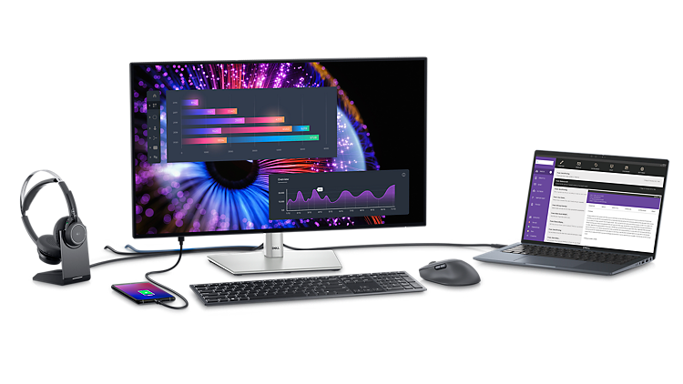 Dell U2724DE UltraSharp 27" 120Hz 2K 1440p IPS Black Panel Thunderbolt Hub Monitor - SWIFT PERIPHERALSU2724DE