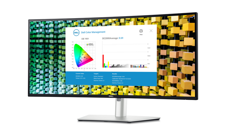 Dell U3425WE UltraSharp 34" 120Hz 1440p WQHD IPS Panel Thunderbolt Hub Curved Monitor with Integrated Speakers - SWIFT PERIPHERALSU3425WE