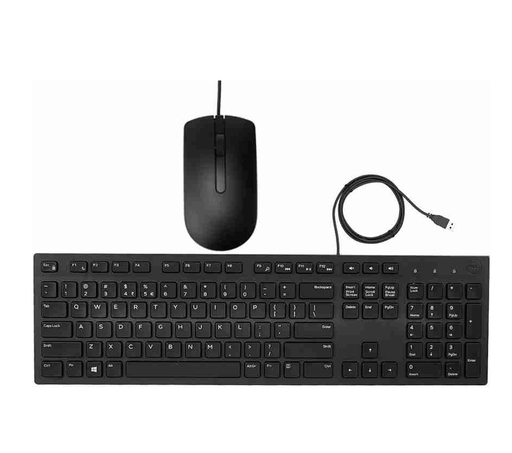 Dell USB Wired Keyboard and Mouse Set (Black) KB216+MS116 - SWIFT PERIPHERALSKB216+MS116