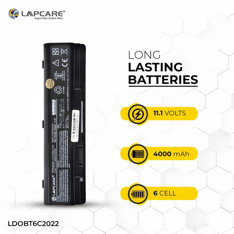 DELL VOSTRO 1014 1015 1088 A840 A860 G069H F287H 1014 Series 6 Cell 4000mAh 11.1V Compatible Laptop Battery - SWIFT PERIPHERALSLDOBT6C2022