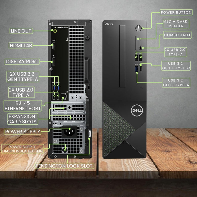 DELL VOSTRO 3030 [CI3 - 12100/8GB/512GB SSD/WIN11 HOME+MS24/22" SE2225HM/INTEGRATED GRAPHICS/3 YEAR(S)] - SWIFT PERIPHERALS1093086