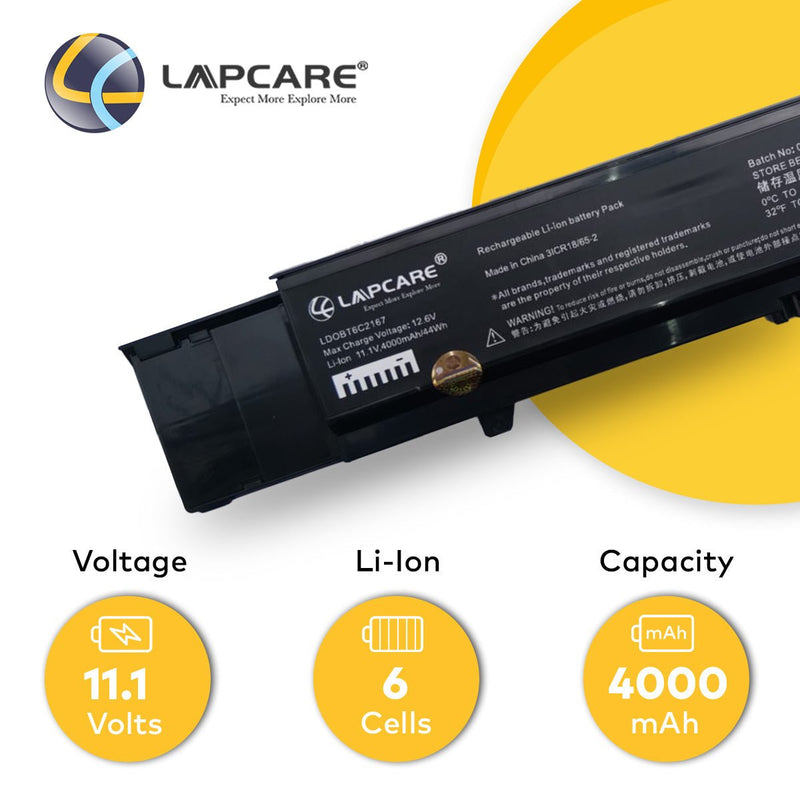 Dell Vostro 3400 3500 3700 Series Compatible Laptop Battery 4000mAh 11.1V 6 Cell - SWIFT PERIPHERALSLDOBT6C2167