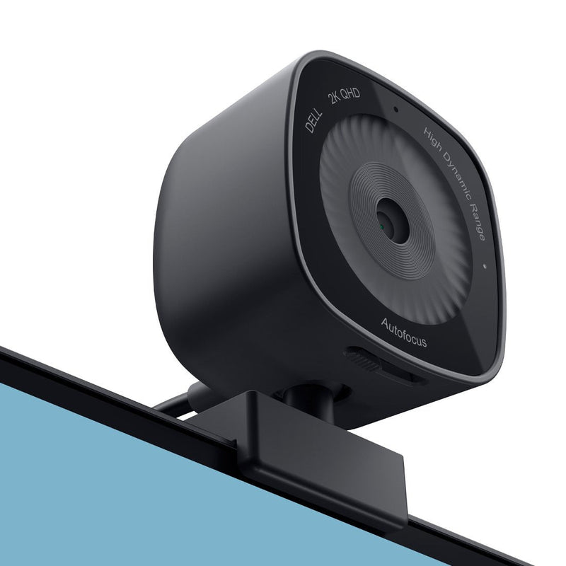 Dell WB3023 1440p 2K QHD Auto Focus Wired USB 2.0 Webcam with Built - In Microphone - Black - SWIFT PERIPHERALS722-BBBW