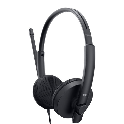 DELL WH1022 Wired Stereo Over Ear Active Noise Cancellation Headset with Boom Mic - Black - SWIFT PERIPHERALSWH1022