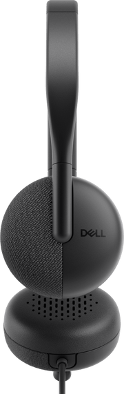 Dell WH3024 Wired Lightweight Headband AI - Based Noise Cancellation Headset with Microphone - Black - SWIFT PERIPHERALSWH3024