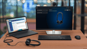 Dell WH3024 Wired Lightweight Headband AI - Based Noise Cancellation Headset with Microphone - Black - SWIFT PERIPHERALSWH3024