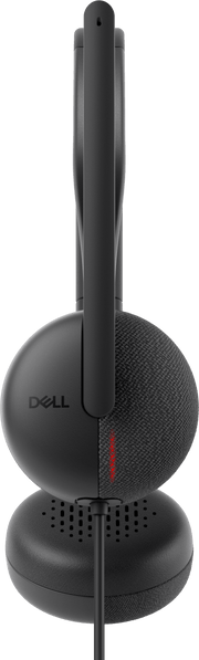 Dell WH3024 Wired Lightweight Headband AI - Based Noise Cancellation Headset with Microphone - Black - SWIFT PERIPHERALSWH3024