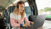 Dell WH3024 Wired Lightweight Headband AI - Based Noise Cancellation Headset with Microphone - Black - SWIFT PERIPHERALSWH3024