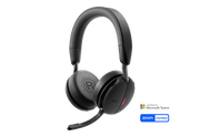 Dell WL5024 Pro Wireless Leatherette Headband Active Noise Cancellation Headset with Microphone - Black - SWIFT PERIPHERALS520-BBFX