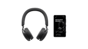 Dell WL5024 Pro Wireless Leatherette Headband Active Noise Cancellation Headset with Microphone - Black - SWIFT PERIPHERALS520-BBFX