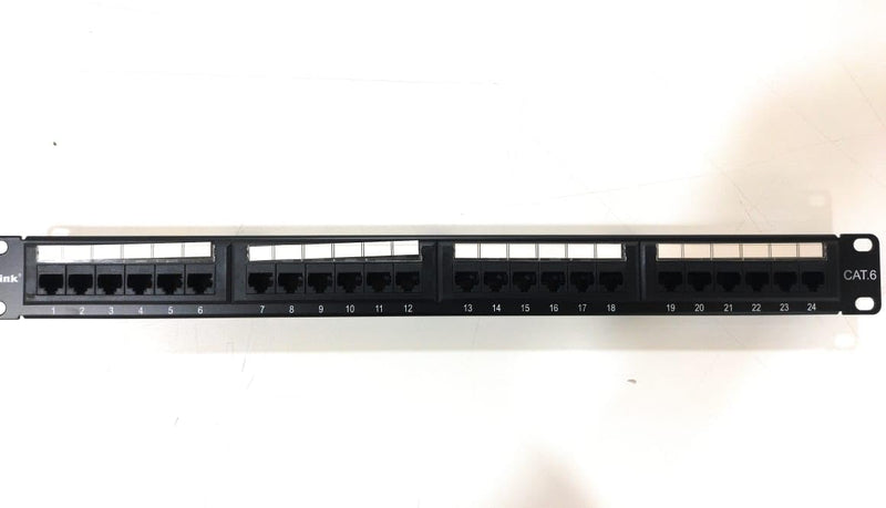 DLINK CAT6 UTP 24 PORT LOADED PATCH PANEL/ CAT6 24 PORT PANEL - SWIFT PERIPHERALS101455