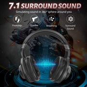EDIFIER G2 II GAMING HEADSET, SURROUND STEREO SOUND WIRED HEADPHONES BLACK - SWIFT PERIPHERALSEdifier030