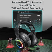EDIFIER G35 PC GAMING HEADSET HI - RES SOUND QUALITY USB OVER - EAR HEADPHONE - SWIFT PERIPHERALSEdifier033
