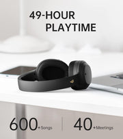 EDIFIER W820NB HYBRID ACTIVE NOISE CANCELLING HEADPHONES - BLACK - SWIFT PERIPHERALSEdifier010