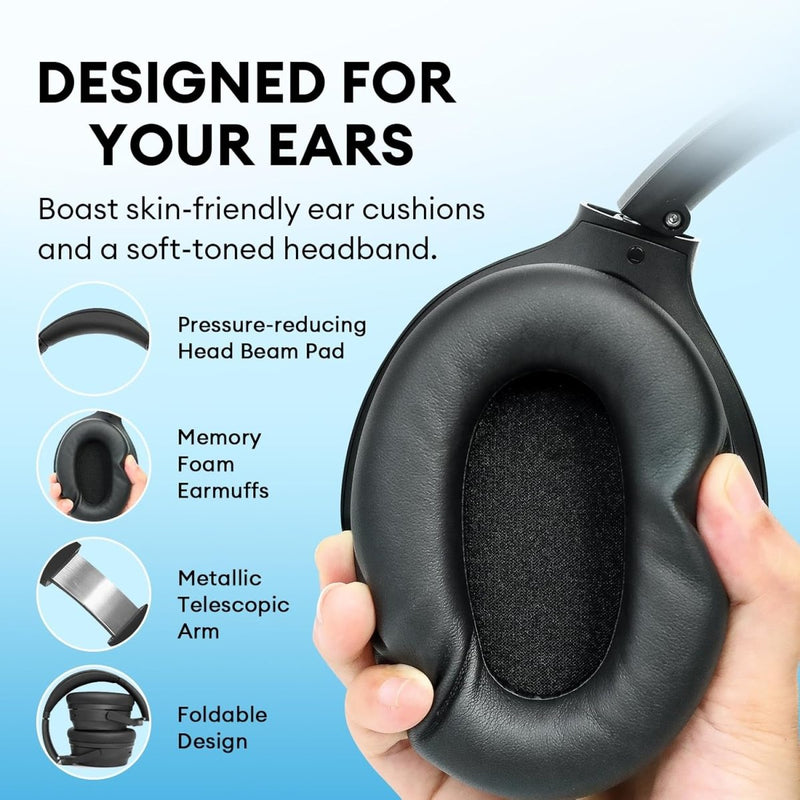 EDIFIER WH700NB WIRELESS NOISE CANCELLATION OVER - EAR HEADPHONES - BLACK - SWIFT PERIPHERALS1092390