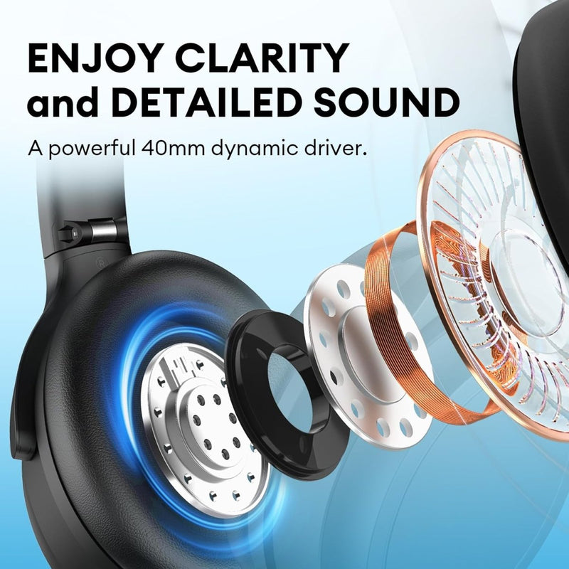 EDIFIER WH700NB WIRELESS NOISE CANCELLATION OVER - EAR HEADPHONES - BLACK - SWIFT PERIPHERALS1092390