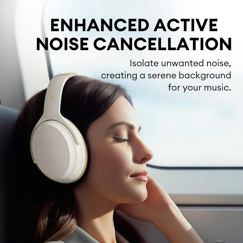 EDIFIER WH700NB WIRELESS NOISE CANCELLATION OVER - EAR HEADPHONES - IVORY - SWIFT PERIPHERALS1092391